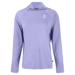 Minnesota Twins Cutter & Buck Women's Coastline Epic Comfort Eco Recycled Funnel Neck Pullover Top | MLB US