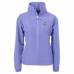 New York Mets Cutter & Buck Women's Charter Eco Recycled Full-Zip Jacket | MLB Shop