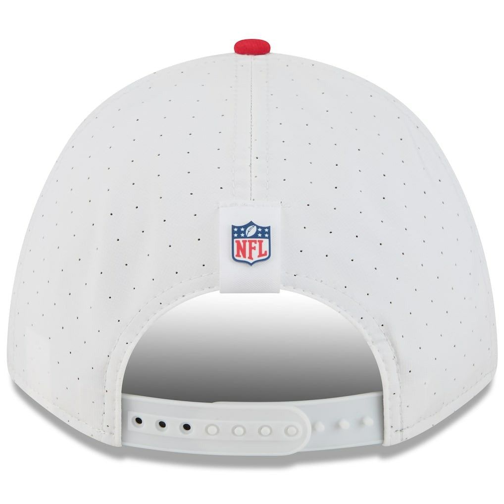 Kansas City Chiefs New Era Youth 2025 NFL Training Camp A-Frame 9FORTY Adjustable Hat