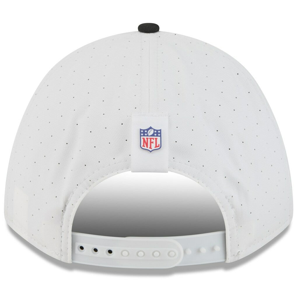 Las Vegas Raiders New Era Youth 2025 NFL Training Camp A-Frame 9FORTY Adjustable Hat