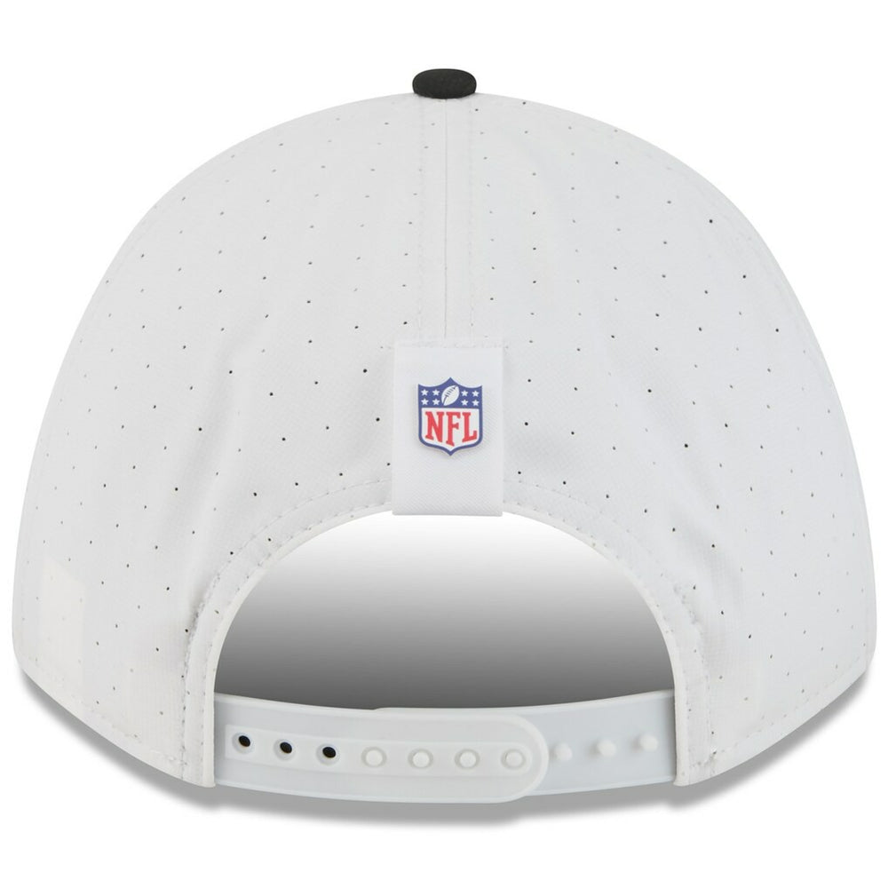 Las Vegas Raiders New Era Youth 2025 NFL Training Camp A-Frame 9FORTY Adjustable Hat