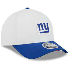 New York Giants New Era Youth 2025 NFL Training Camp A-Frame 9FORTY Adjustable Hat