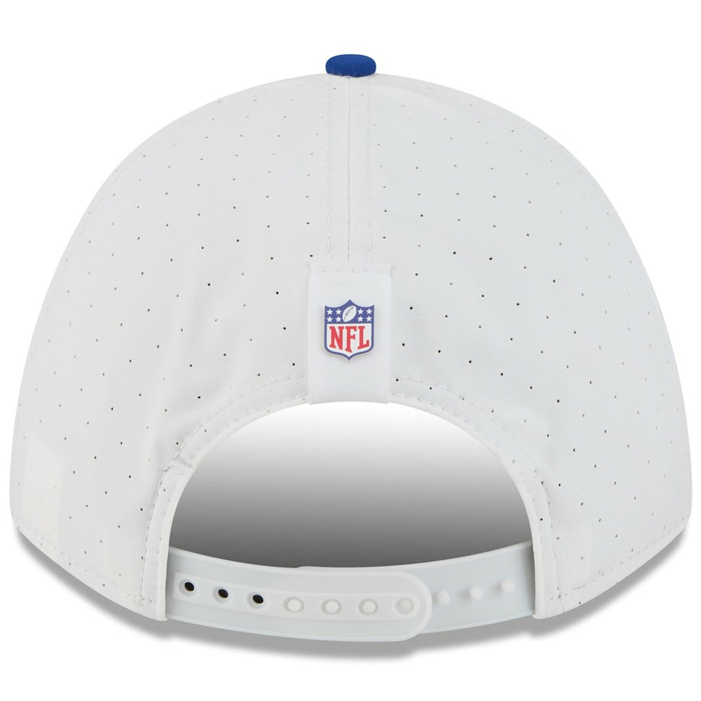 New York Giants New Era Youth 2025 NFL Training Camp A-Frame 9FORTY Adjustable Hat
