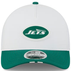 New York Jets New Era Youth 2025 NFL Training Camp A-Frame 9FORTY Adjustable Hat