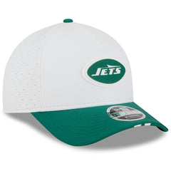 New York Jets New Era Youth 2025 NFL Training Camp A-Frame 9FORTY Adjustable Hat