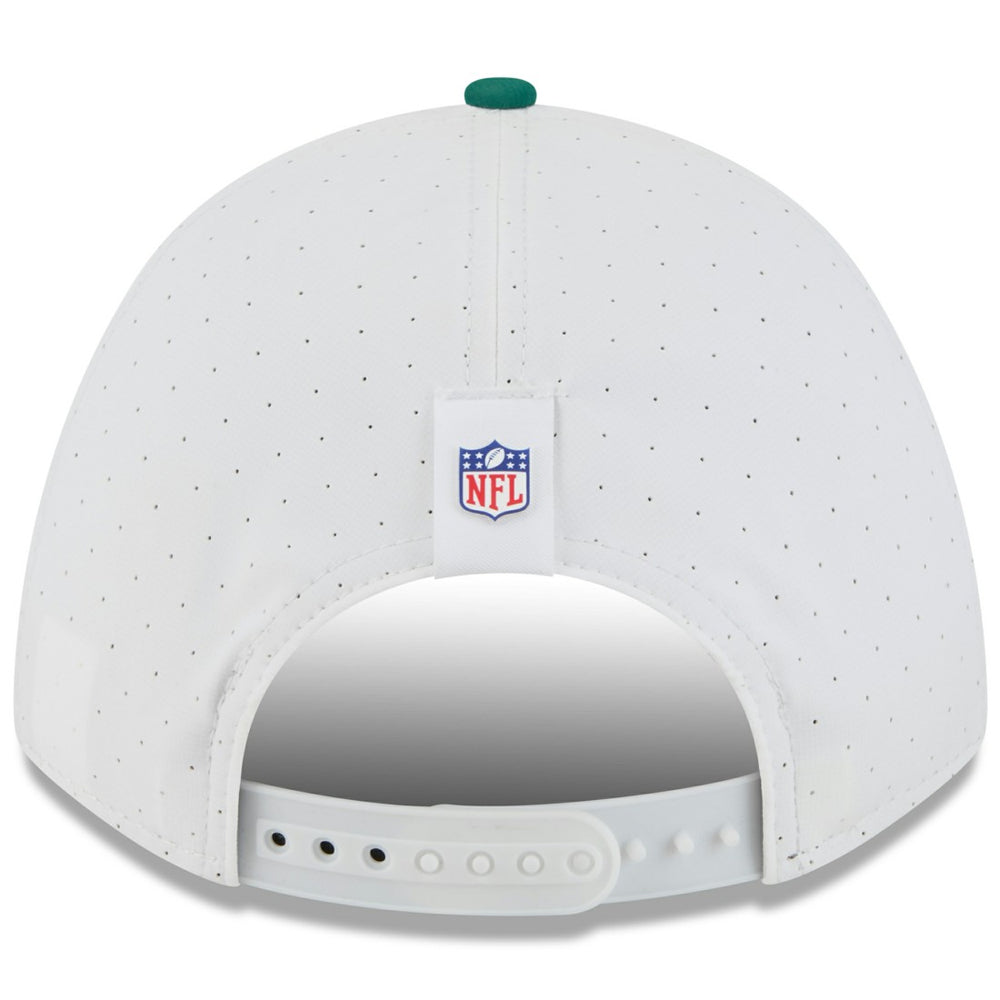 New York Jets New Era Youth 2025 NFL Training Camp A-Frame 9FORTY Adjustable Hat