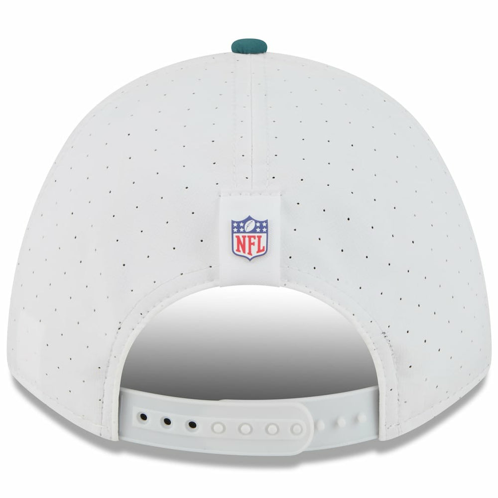 Philadelphia Eagles New Era Youth 2025 NFL Training Camp A-Frame 9FORTY Adjustable Hat