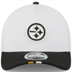 Pittsburgh Steelers New Era Youth 2025 NFL Training Camp A-Frame 9FORTY Adjustable Hat