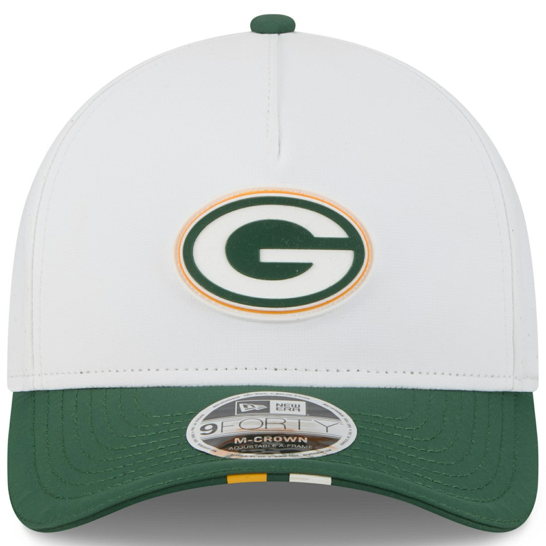 Green Bay Packers New Era Youth 2025 NFL Training Camp A-Frame 9FORTY Adjustable Hat