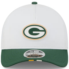 Green Bay Packers New Era Youth 2025 NFL Training Camp A-Frame 9FORTY Adjustable Hat