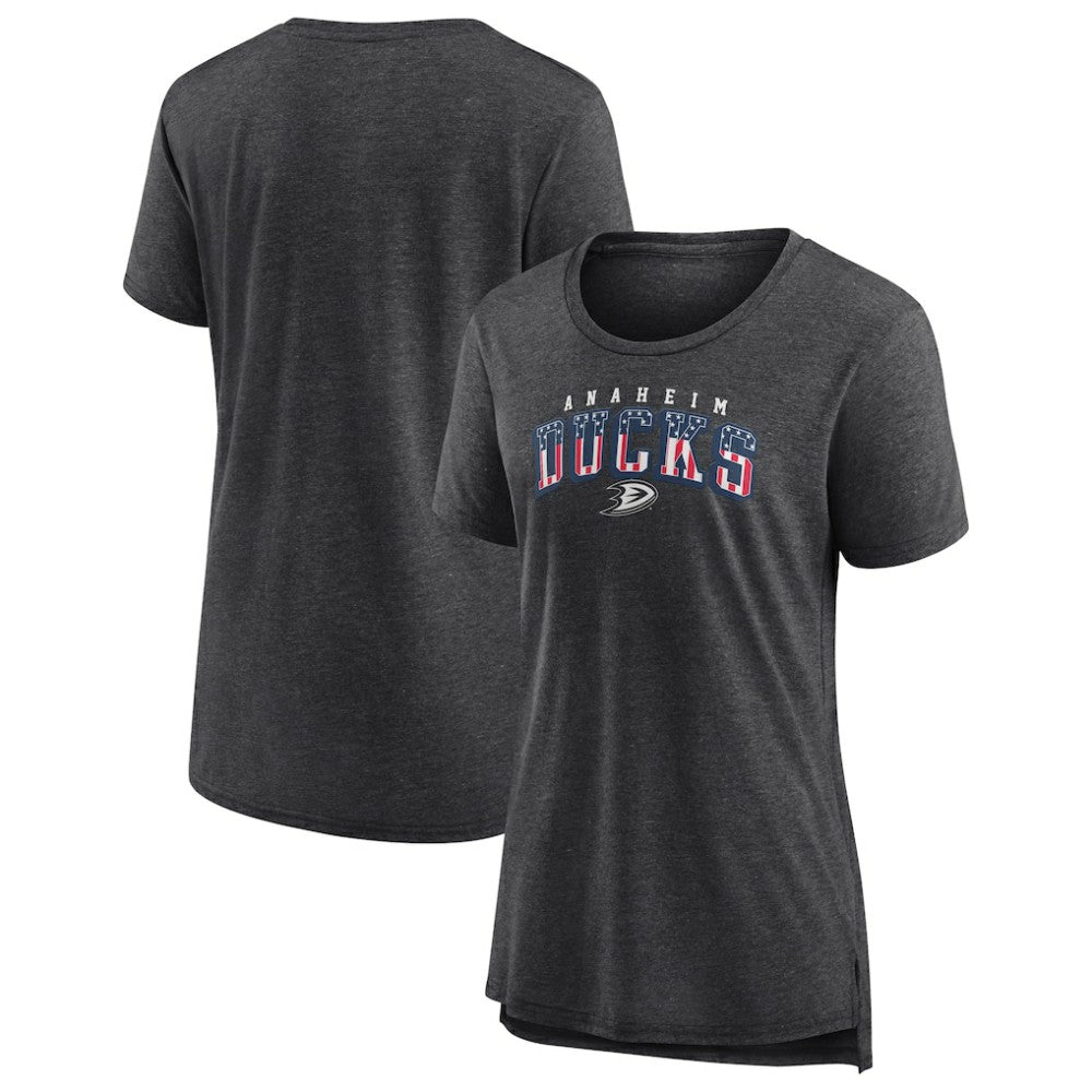 Anaheim Ducks Women's Proud Tri-Blend T-Shirt Discount