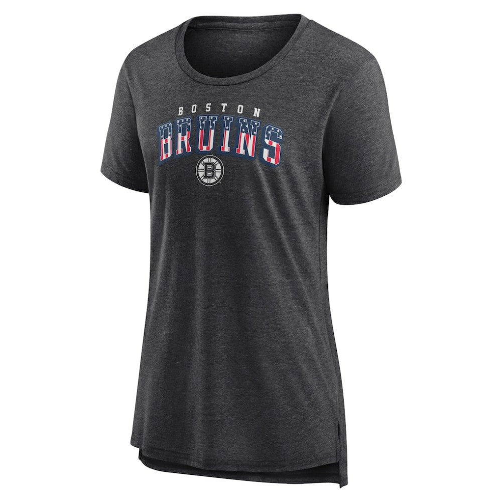 Boston Bruins Women's Proud Tri-Blend T-Shirt Outlet
