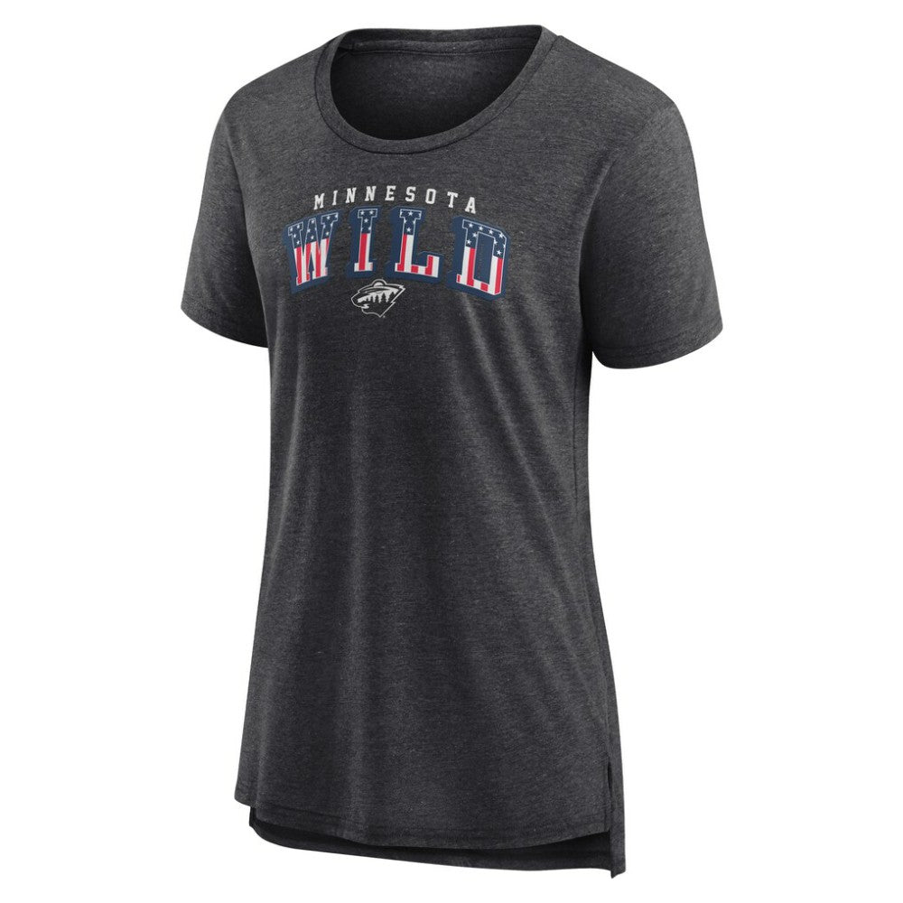Minnesota Wild Women's Proud Tri-Blend T-Shirt On Sale