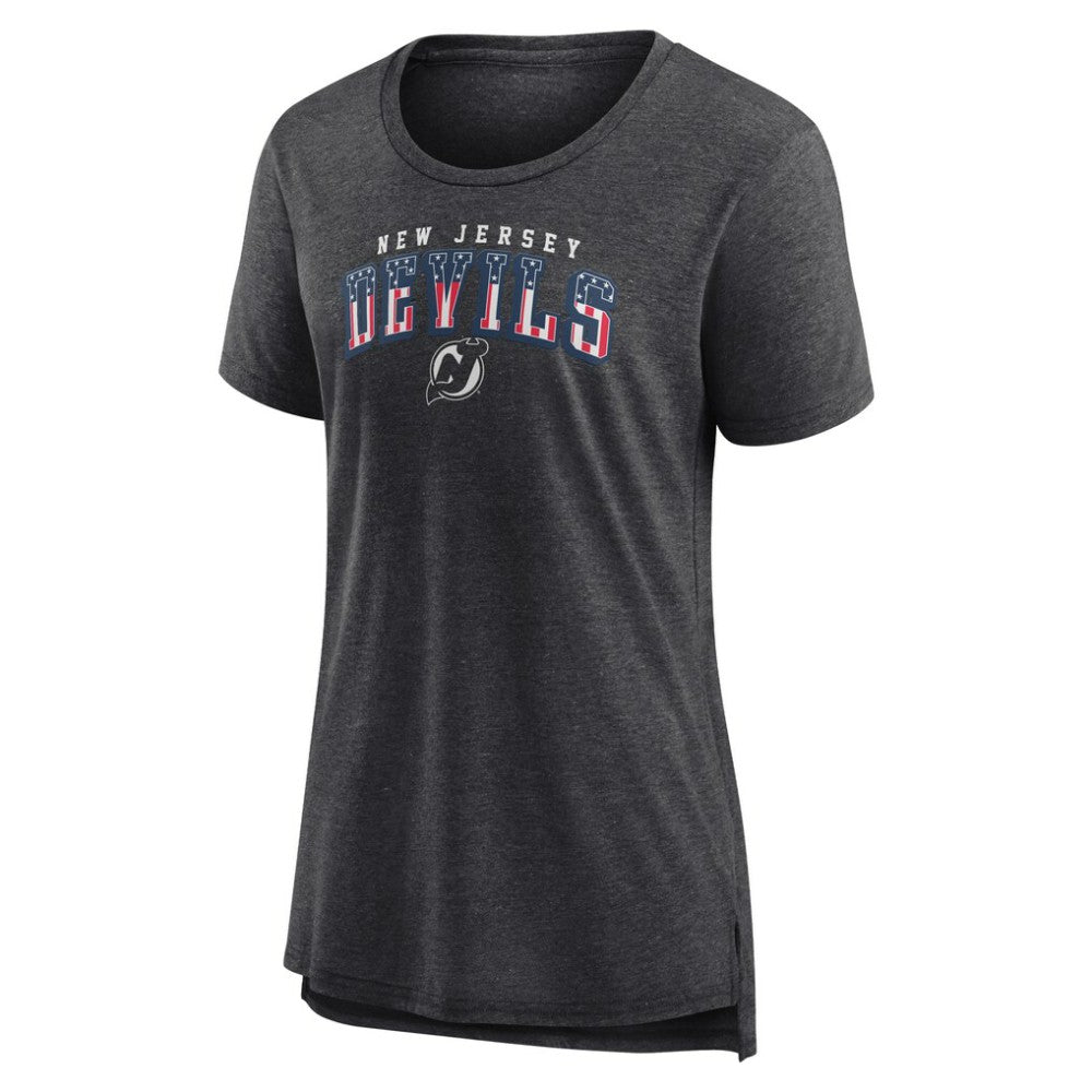 New Jersey Devils Women's Proud Tri-Blend T-Shirt Outlet