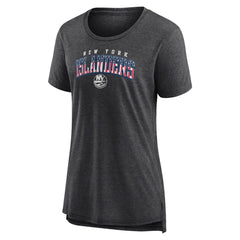 New York Islanders Women's Proud Tri-Blend T-Shirt Discount