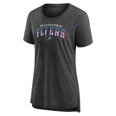 Philadelphia Flyers Women's Proud Tri-Blend T-Shirt On Sale