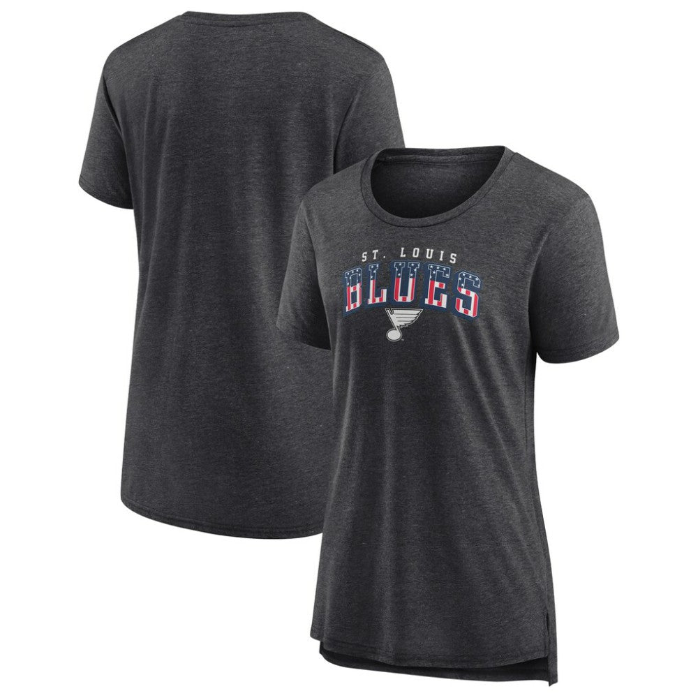 St. Louis Blues Women's Proud Tri-Blend T-Shirt Discount