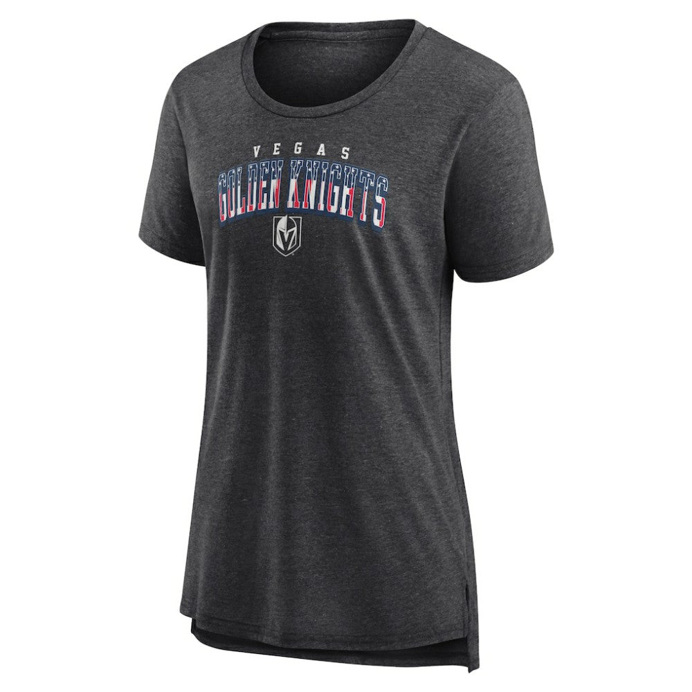 Vegas Golden Knights Women's Proud Tri-Blend T-Shirt Outlet