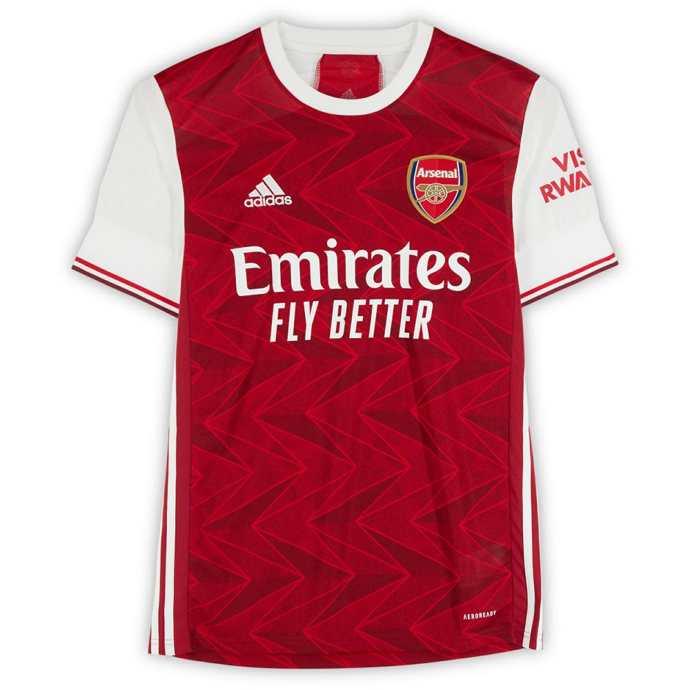 Dennis Bergkamp Arsenal Autographed 2020-21 Red Home Jersey BAS - Fanatics