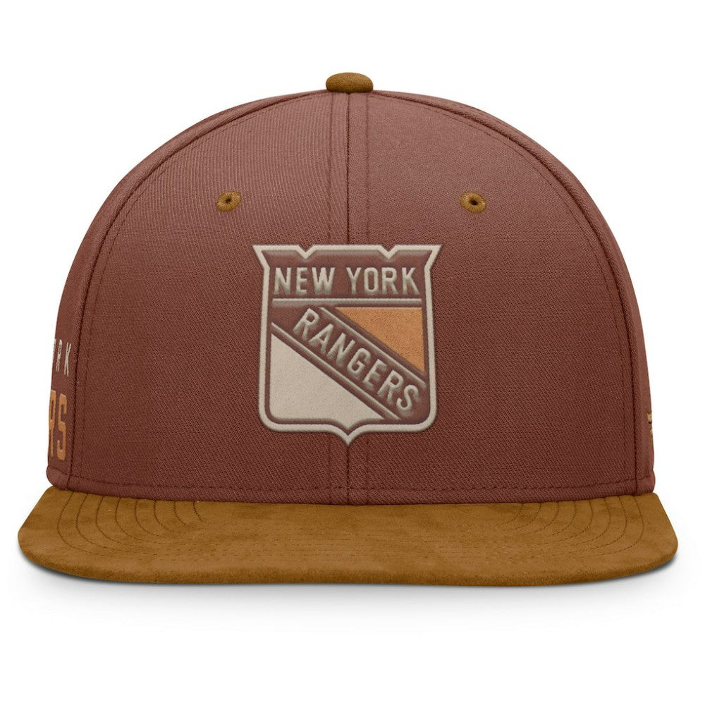 New York Rangers Fanatics Fall Leaves Acreage Snapback Hat Sale