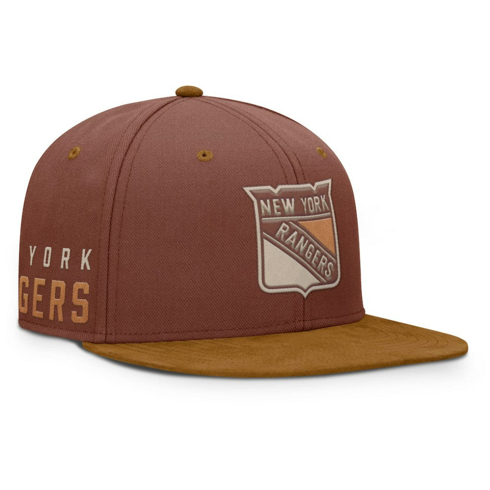 New York Rangers Fanatics Fall Leaves Acreage Snapback Hat Sale
