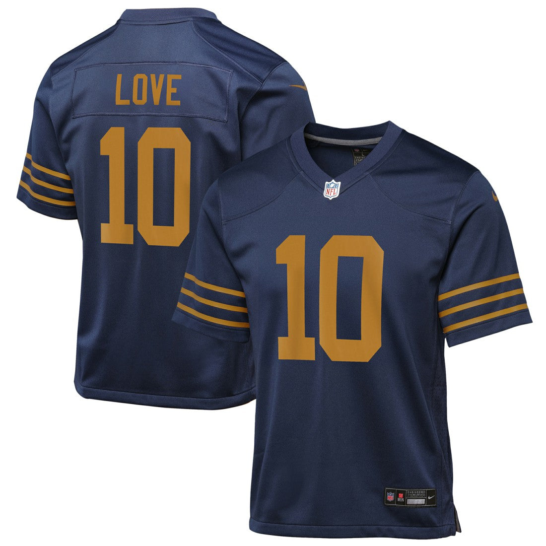 Green Bay Packers Nike Jordan Love  Youth The 1923 Classic Game Jersey