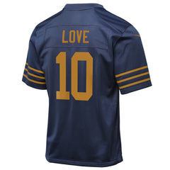 Green Bay Packers Nike Jordan Love  Youth The 1923 Classic Game Jersey