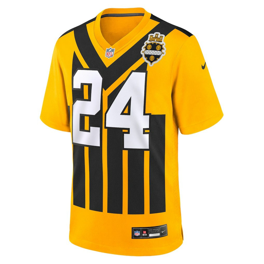 Pittsburgh Steelers Nike Joey Porter Jr.  Youth Alternate 1933 Throwback Game Jersey