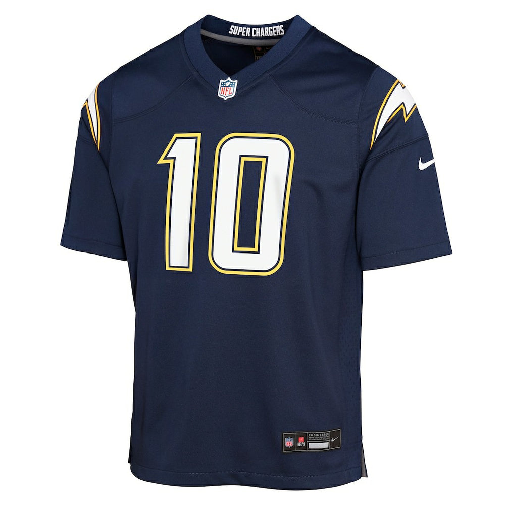 Los Angeles Chargers Nike Justin Herbert  Youth Alternate Super Chargers Game Player Jersey