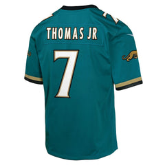 Jacksonville Jaguars Nike Brian Thomas Jr.  Youth Alternate 2 Prowler Throwback Game Jersey
