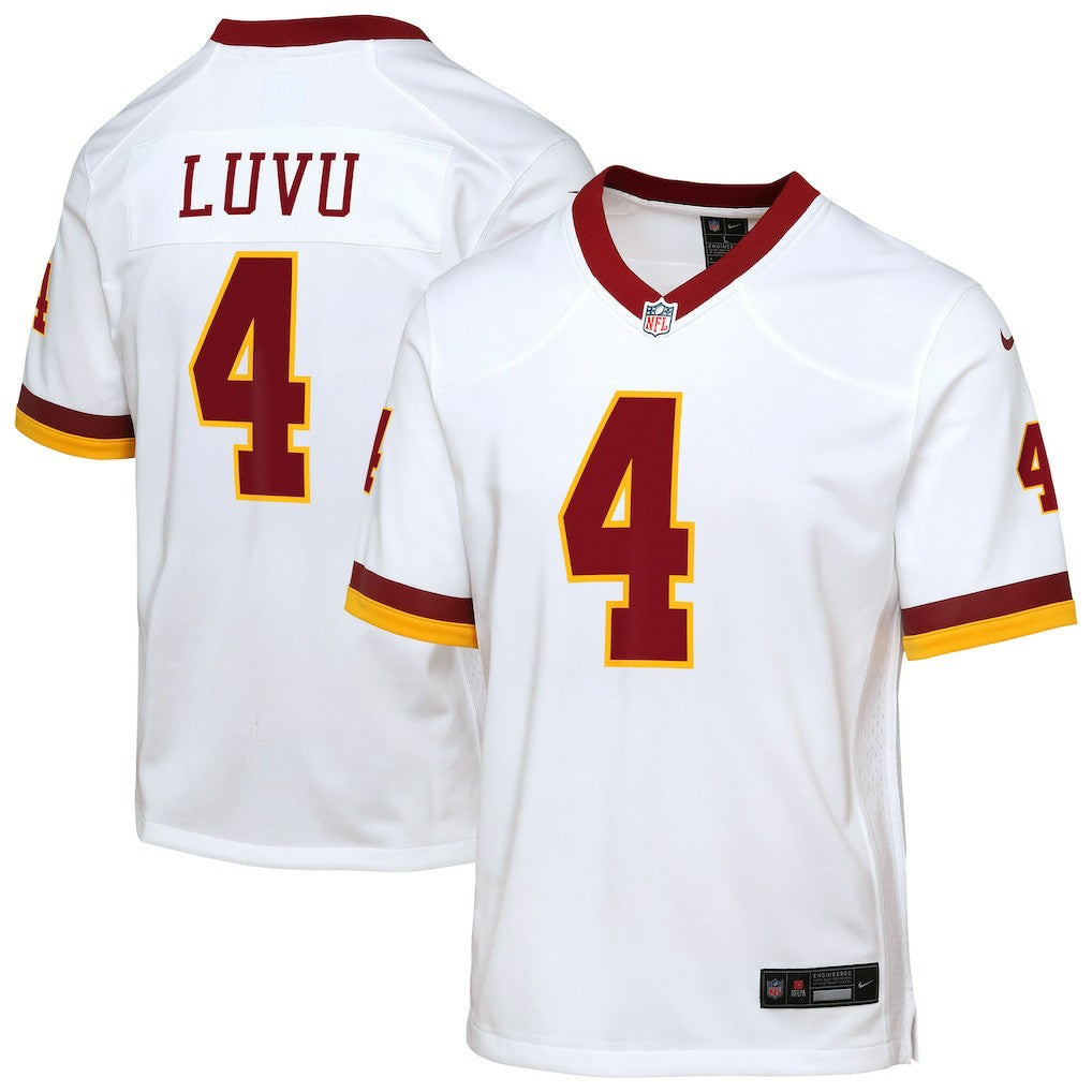 Washington Commanders Nike Frankie Luvu  Youth Game Super Bowl Era Jersey