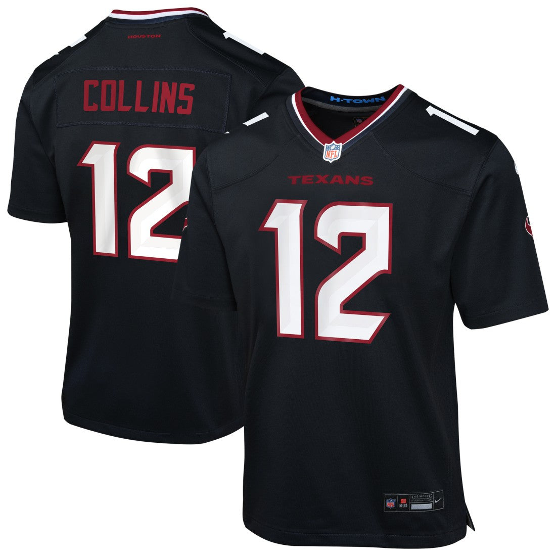 Houston Texans Nike Nico Collins  Youth Team Game Jersey