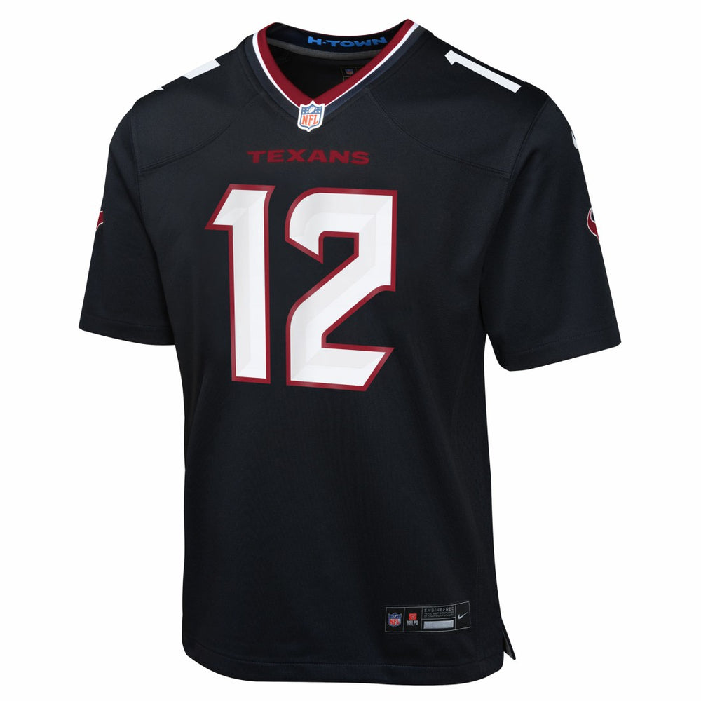 Houston Texans Nike Nico Collins  Youth Team Game Jersey