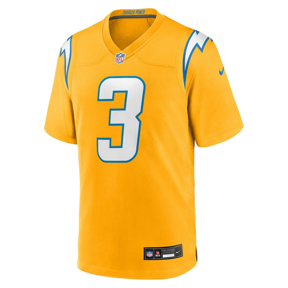 Los Angeles Chargers Nike Derwin James Jr.  Youth Alternate Charger Power Game Player Jersey