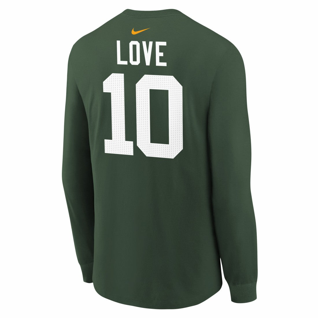 Green Bay Packers Nike Jordan Love  Youth Player Name & Number Long Sleeve T-Shirt