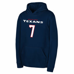 Houston Texans  C.J. Stroud  Outerstuff Mainliner Player Name & Number Hoodie