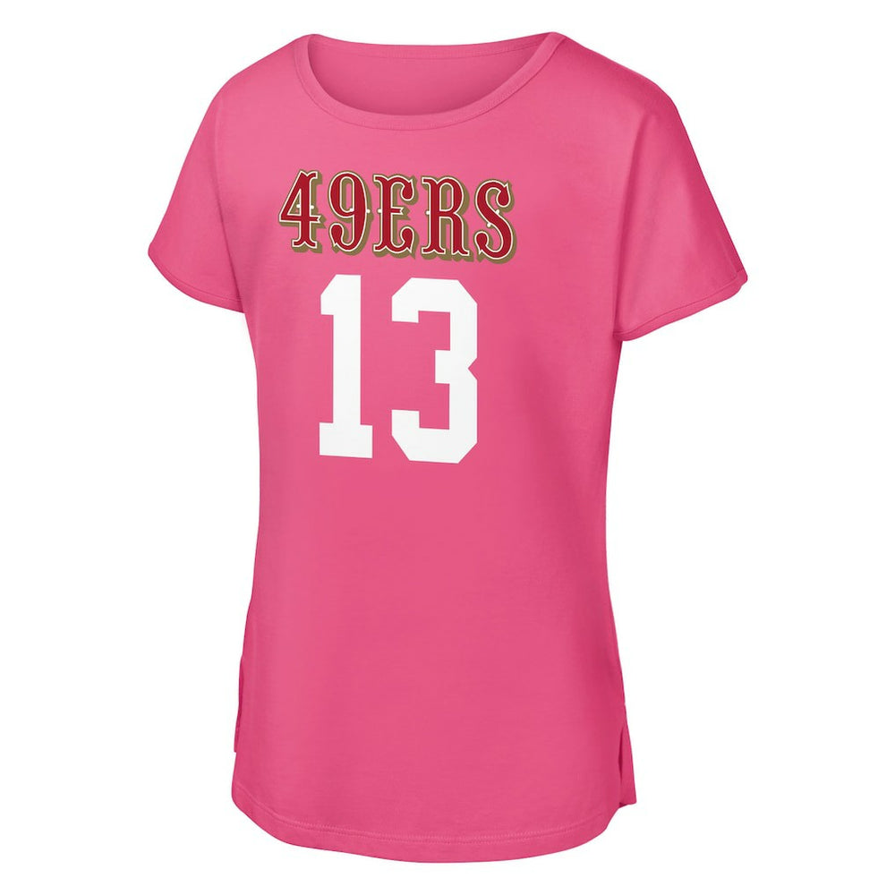 San Francisco 49ers  Brock Purdy  Outerstuff Girls Youth Player Name & Number T-Shirt