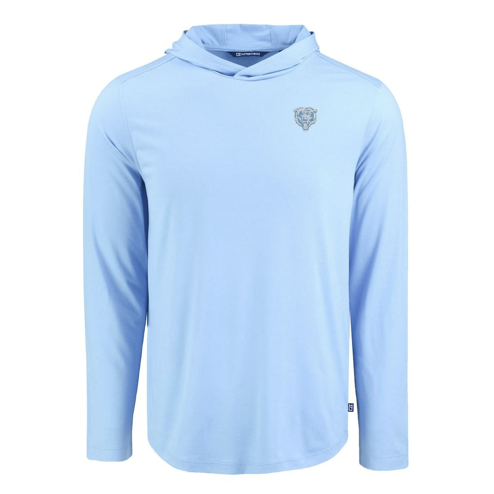 Chicago Bears  Men's Cutter & Buck Coastline Epic Comfort Eco Recycled Men's Hooded Shirt