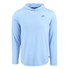 Detroit Lions  Men's Cutter & Buck Coastline Epic Comfort Eco Recycled Men's Hooded Shirt