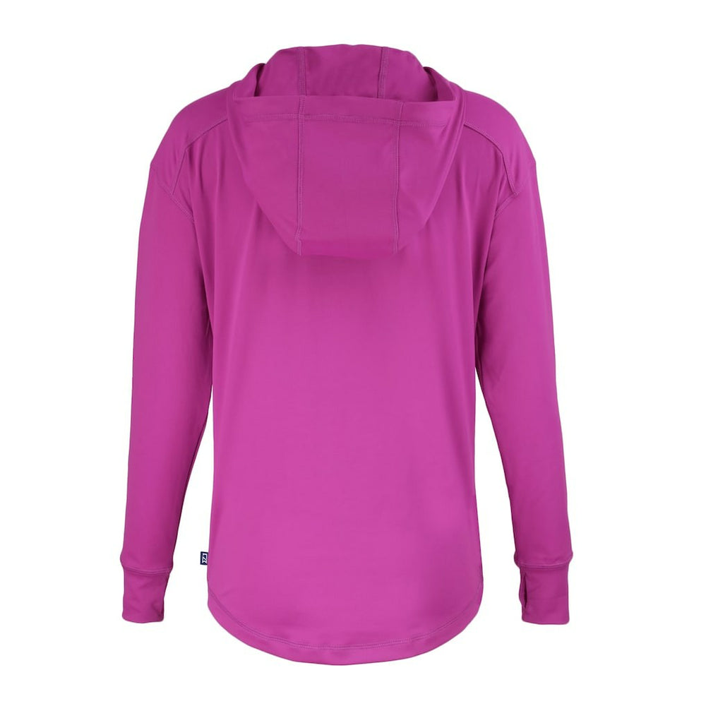 Cincinnati Bengals  Cutter & Buck Women's Daybreak Eco Recycled Half-Zip Hoodie