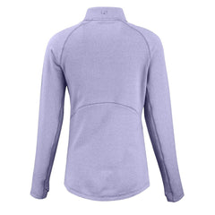 Baltimore Ravens  Cutter & Buck Women's Peshastin Eco Fleece Recycled Half-Zip Top