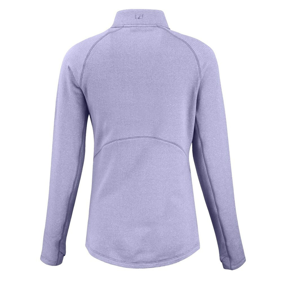 Buffalo Bills  Cutter & Buck Women's Peshastin Eco Fleece Recycled Half-Zip Top