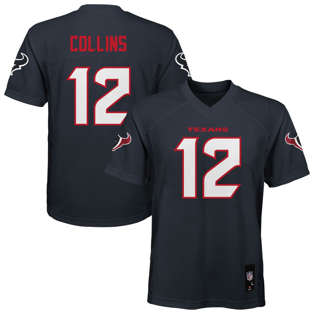 Houston Texans  Nico Collins  Youth Replica Player Jersey