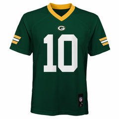Green Bay Packers  Jordan Love  Outerstuff Preschool Replica Player Jersey
