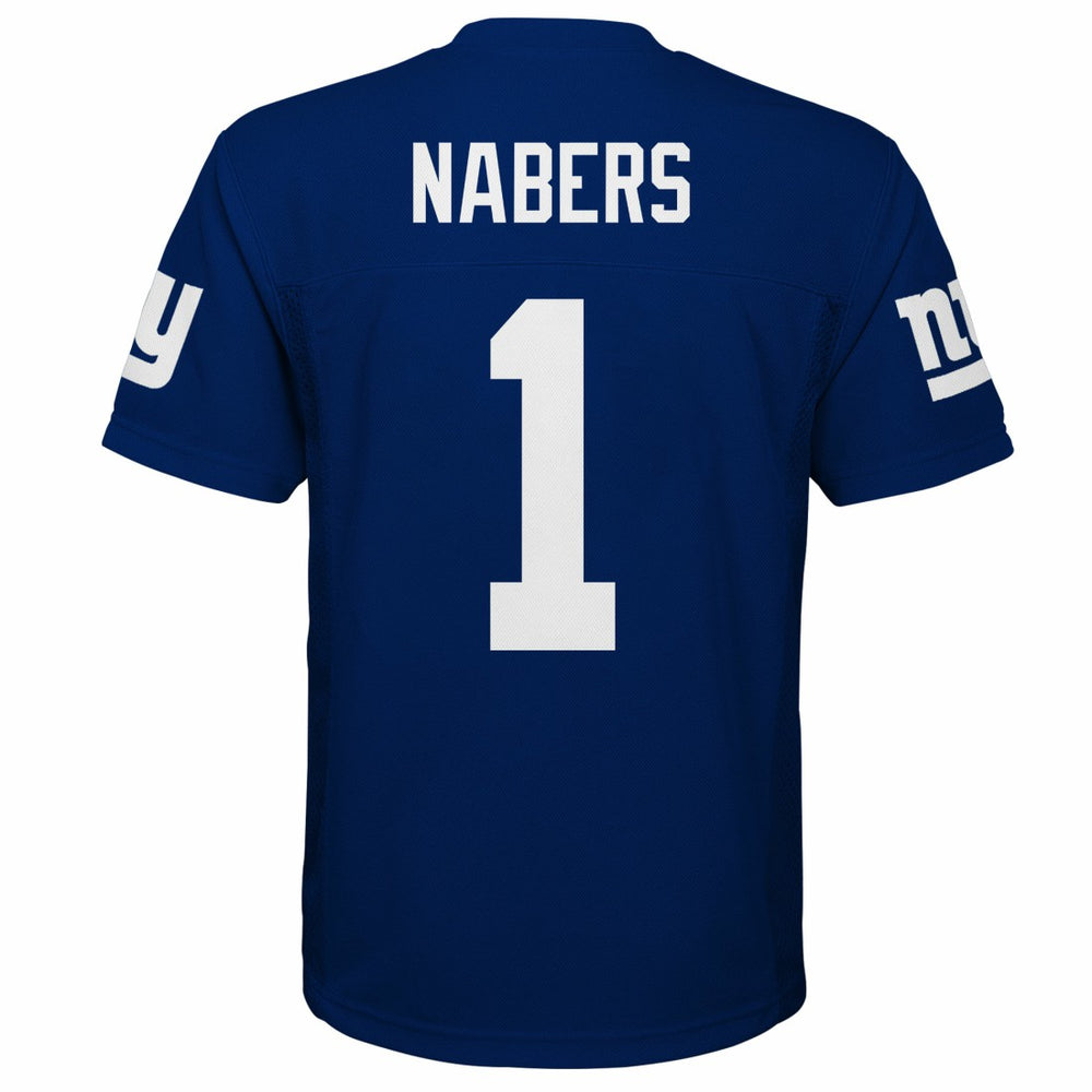 New York Giants  Malik Nabers  Outerstuff Preschool Replica Player Jersey
