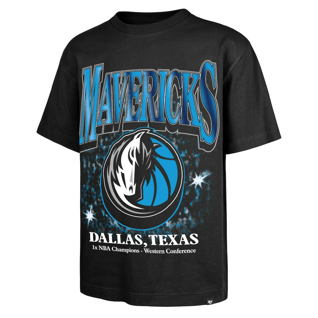 Dallas Mavericks '47 Past Champs Collection Flashbulb Foundation T-Shirt sale On Sale