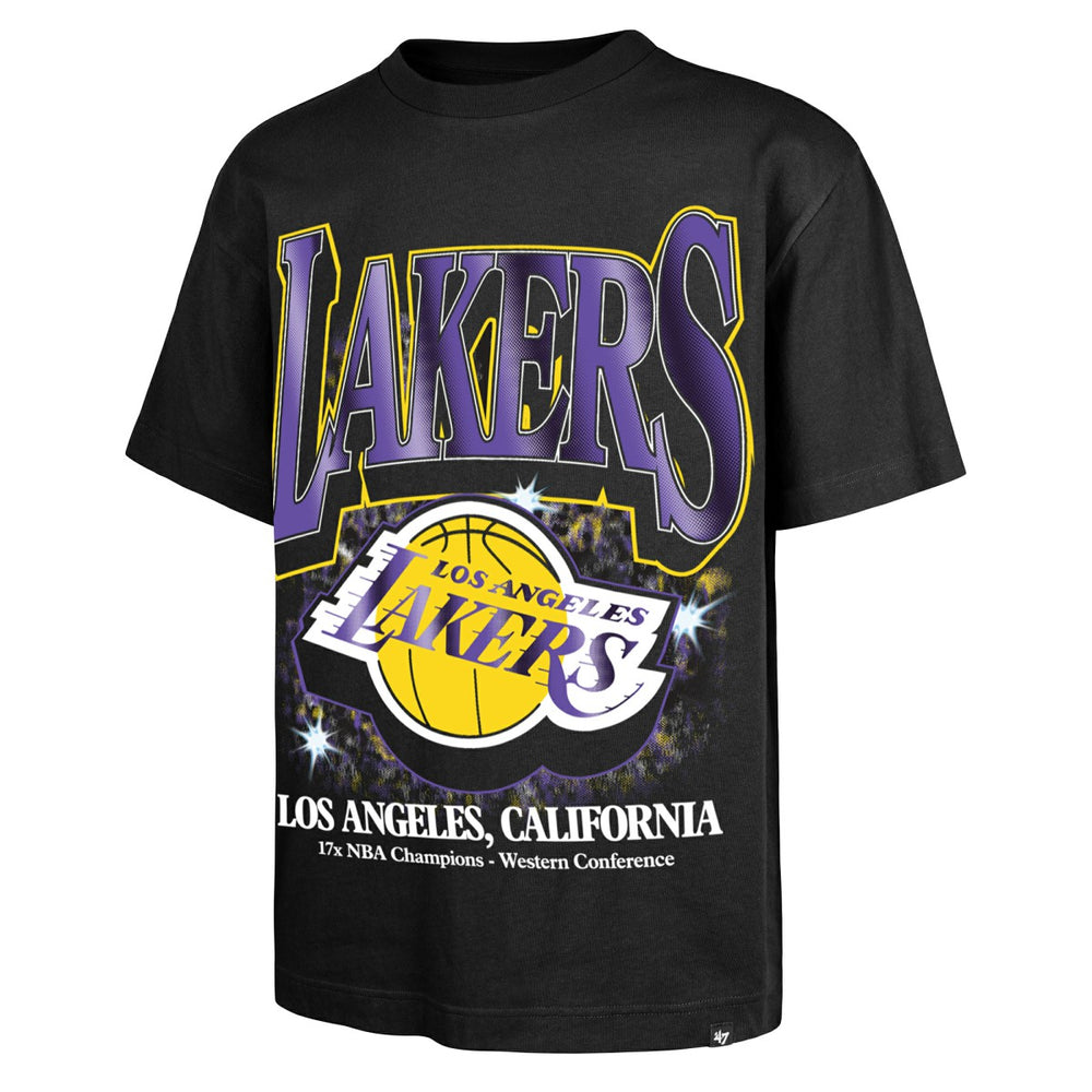 Los Angeles Lakers '47 Past Champs Collection Flashbulb Foundation T-Shirt Discount