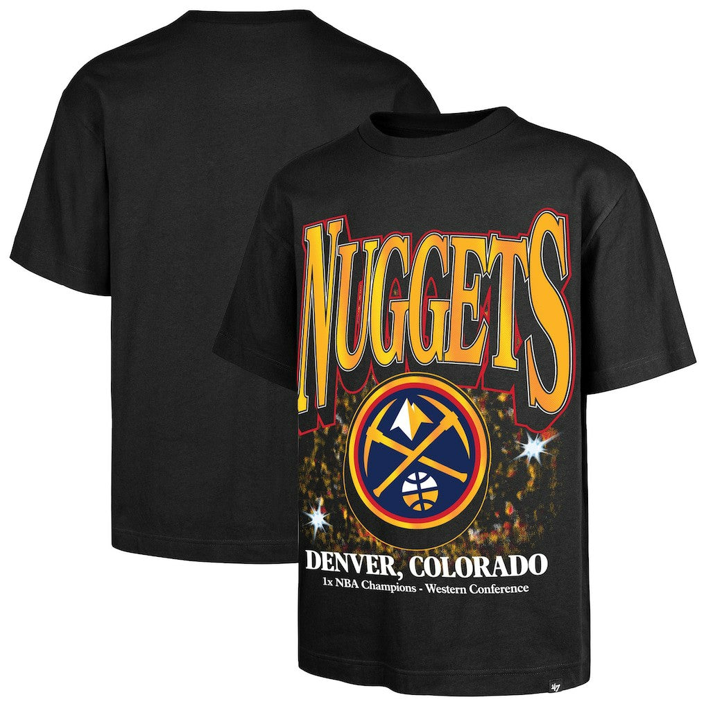 Denver Nuggets '47 Past Champs Collection Flashbulb Foundation T-Shirt sale On Sale