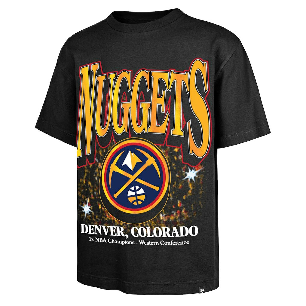 Denver Nuggets '47 Past Champs Collection Flashbulb Foundation T-Shirt sale On Sale