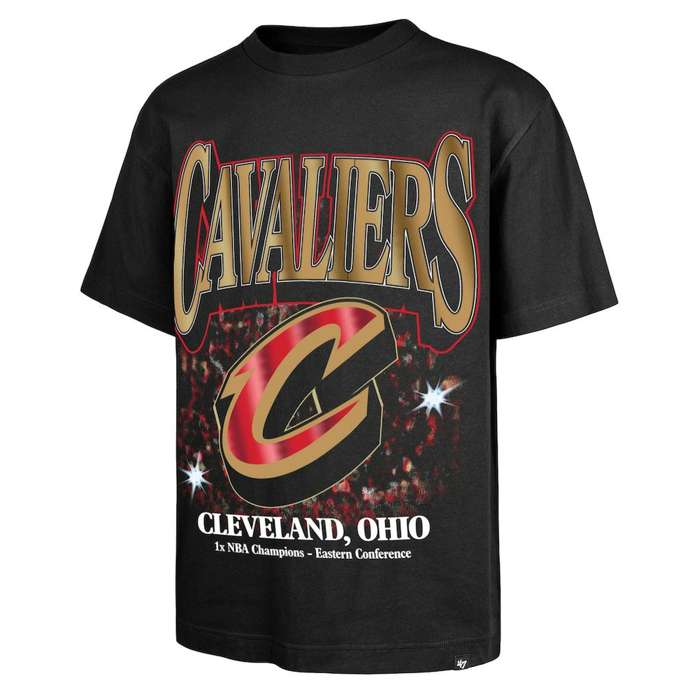 Cleveland Cavaliers '47 Past Champs Collection Flashbulb Foundation T-Shirt sale For Sale